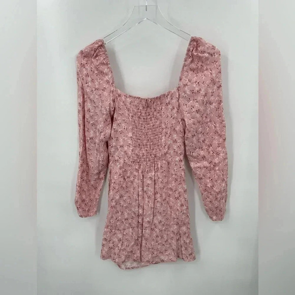 NEW Reformation Rosalie mini dress size 10 B145 - Picture 4 of 5